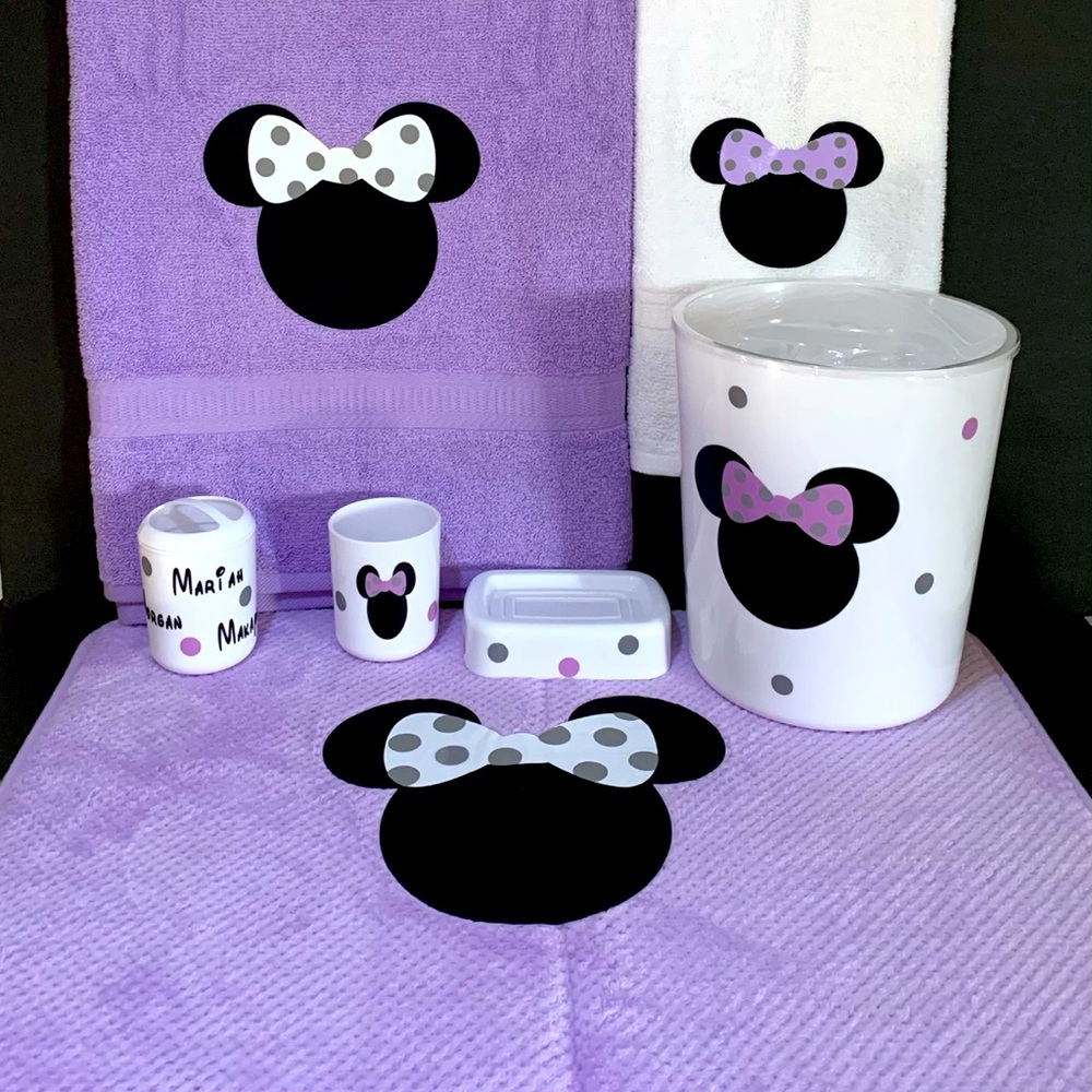 Custom 8pc Bathroom Set